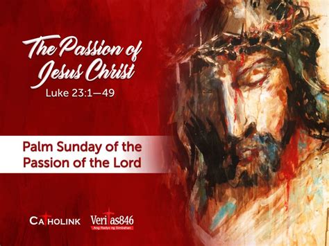 Palm Sunday Of The Passion Of The Lord Catholink