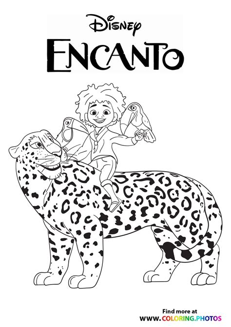 Free Coloring Pages Disney Encanto – Warehouse of Ideas