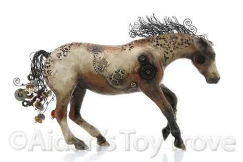 Stone horses creates handcrafted, artist painted model horse sculptures in limited editions and artist editions for horse. Peter Stone + Breyer Custom Steampunk Horse by Elayne ...