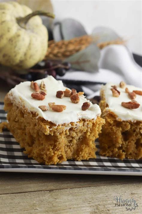 Quick And Easy 5 Ingredientgluten Free Pumpkin Bars With Cake Mix