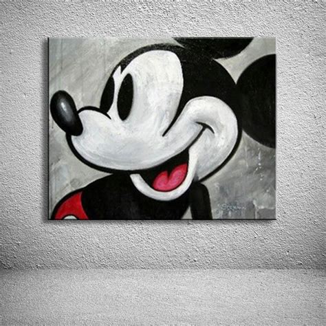 Framed Mickey Mouse Iconic Disney World Wall Art Disney Canvas Art