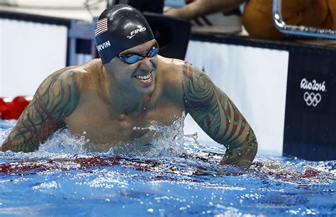 Years After Clinching Olympic Gold In M Freestyle American Swimmer Anthony Ervin Repeats