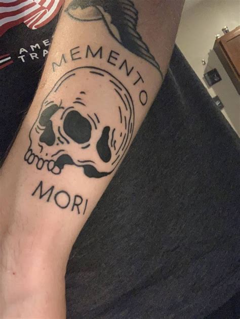 Memento Mori Done By Chris Johnson Pride And Glory Tattoo In