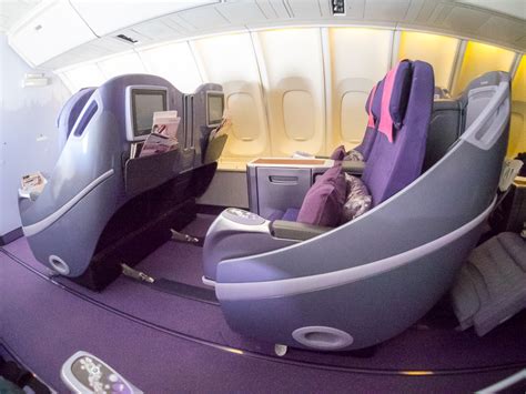 Review Thai Airways Business Class Sapporo To Bangkok