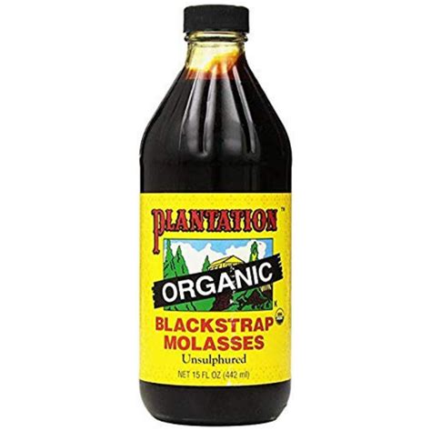 Plantation Organic Blackstrap Molasses Unsulphered 15 Oz —