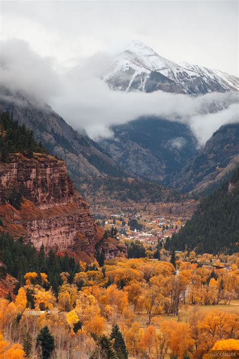 Ouray Stormy Autumn 2 Ouray Colorado Mountain Photography By Jack