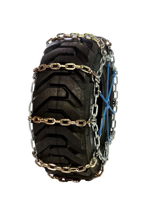 Skid Steer Square Link Tire Chains