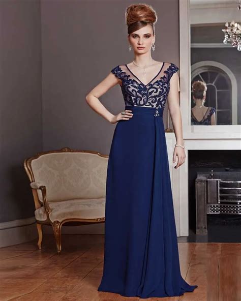 Royal Blue Mother Of The Bride Lace Dresses Gorgeous Mother Of The