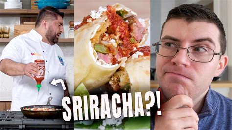 Pro Chef Reacts To Epicurious 113 Vs 10 Burrito Instant Pot Teacher
