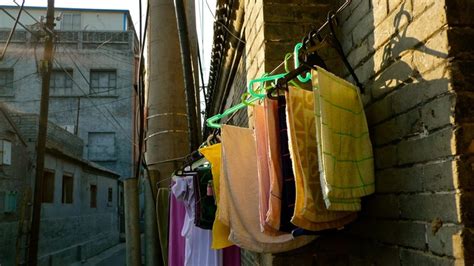 shanghai laundry mood light clothes line japan photography