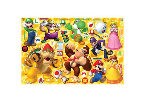 Super Mario Characters Collection Giant Officially Licensed