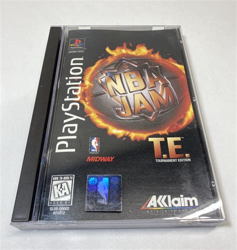 Nba Jam Tournament Edition Te Te Playstation Ps1 Complete Game Long