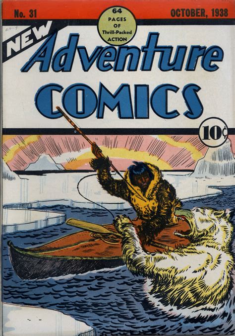 Days Of Adventure New Adventure Comics 31 October 1938