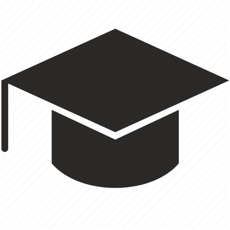 Education Graduate Hat Head Learn Magister Study Icon