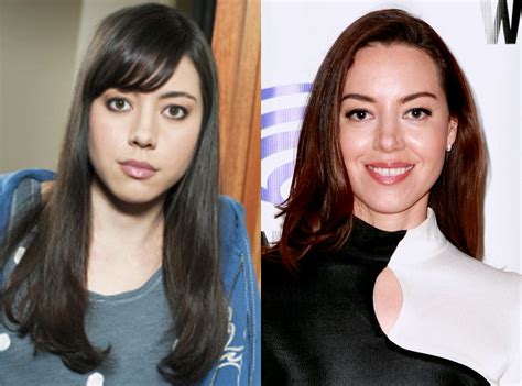 Aubrey Plaza From Parks And Recreation Then And Now E News