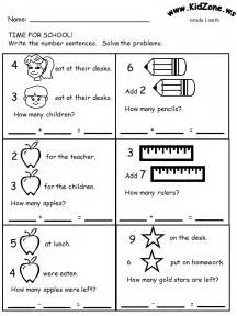 There's always something new and exciting happening at super teacher worksheets! Printables of Kindergarten Worksheets Word Problems ...