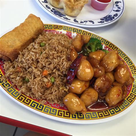Other chinese food staples include mongolian beef, chang's spicy chicken, crispy honey shrimp, and handmade dumplings. General chicken all white meat with fried rice - Yelp