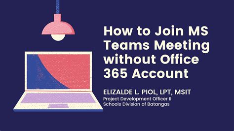 How To Join Ms Teams Meeting Without Teams Account Or Office 365
