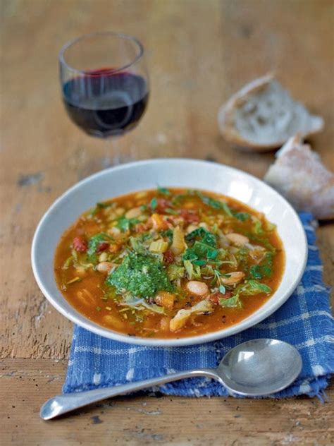Tuscan Bean Soup Recipe Delicious Magazine