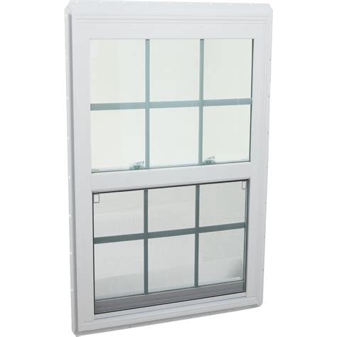 Silver Line Series 2900 New Construction Vinyl Single Hung Window With