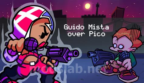 Download Fnfguido Mista Jjba Over Pico Mod For Friday Night Funkin