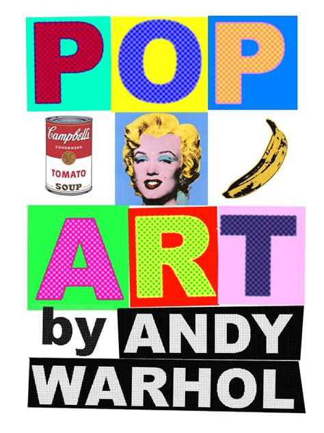 Eye Popping Fun With Pop Art Abrakadoodle Andy Warhol Pop Art Pop