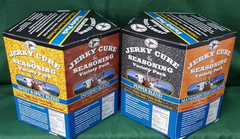 Jerky Cure And Seasoning Variety Pack 2 Town 2 Country