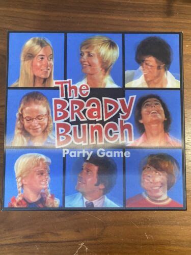 The Brady Bunch Party Game 1970s Sitcom Board Game Sealed Box Ebay