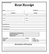 Photos of Receipt Rent Payment