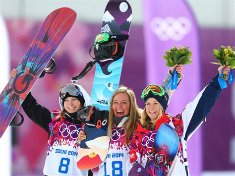 Pictured In The Middle Olympic Medalist In Snowboarding Jamie Anderson Usa 5 Big Stories To