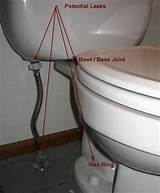 Leaking Toilet Waste Pipe Photos
