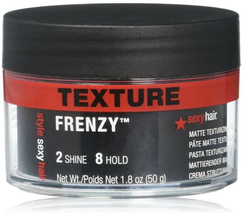 Style Sexy Hair Frenzy Matte Hair Texturizing Paste 1 8oz