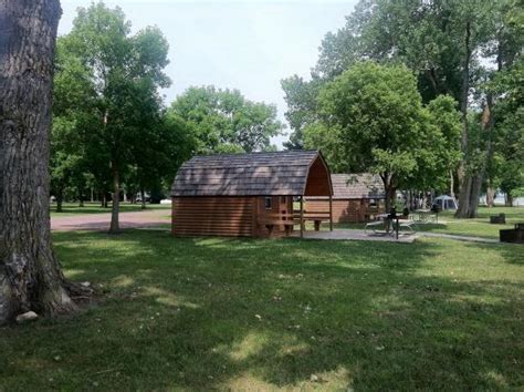 Additional income from endowment and gifts from trustees, alumni, and other friends of the institution help support the balance of costs for services provided. Rental cabins at Gavin's Point camping unit - Picture of ...