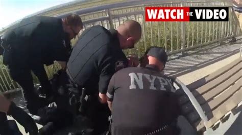 Nypd Releases Bodycam Footage As Officer Suspended After Apparent