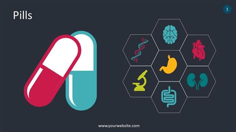 Free Nutrition Pills Concept Powerpoint Template Powerpoint Templates