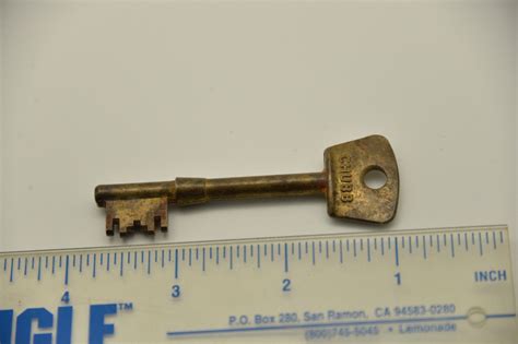 Vintage Antique Brass Chubb Skeleton Lock Padlock Key Antique Price