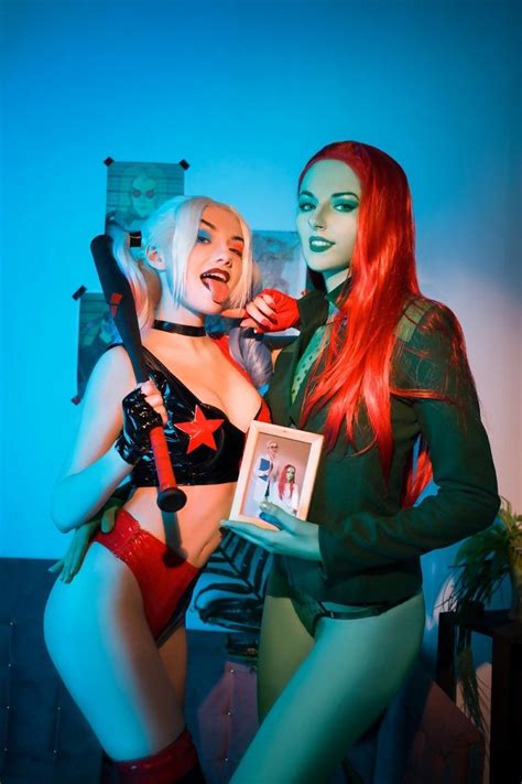Harleen Quinzel And Poison Ivy Harley Quinn By CarryKey And Truewolfy