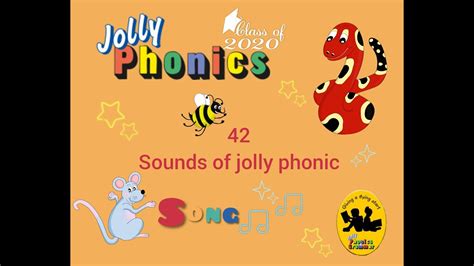 42 Sounds Of Jolly Phonic Actions Song All Groups Youtube