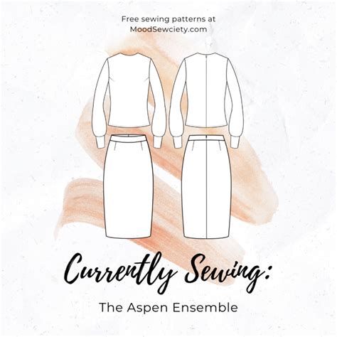 Mdf The Aspen Ensemble Mood Sewciety Sewing Patterns Free Free Sewing Free Pattern