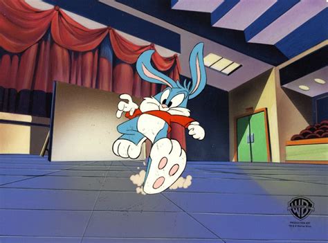 Tiny Toons Adventures Original Production Cel Buster Bunny In 2023