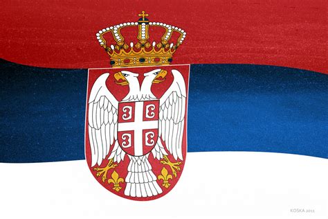 Zastava I Grb Srbije Serbian Flag And Coat Of Arms Zastave Srbije