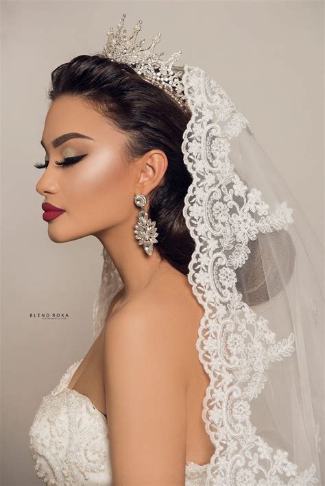 Bridal Inspiration Wedding Tiara Veil Wedding Bridal Veils Wedding Tiara Hairstyles