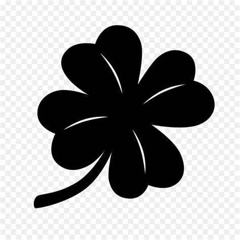 Free Four Leaf Clover Silhouette Download Free Four Leaf Clover