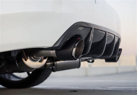 2016 2019 Infiniti Q50 Cat Back Exhaust System Polished Tips