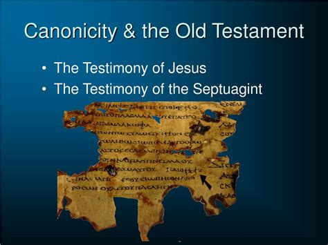 Ppt The Canonical Church Powerpoint Presentation Free Download Id
