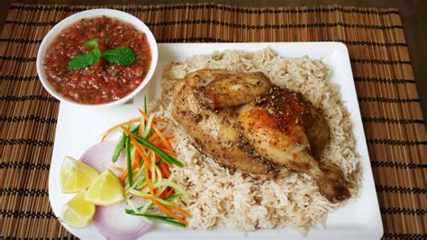 Arabian Chicken Mandi Recipe Yemeni Style Rice And Chicken By Archanas
