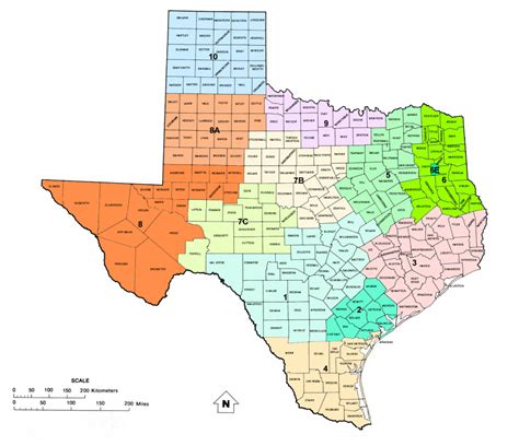 District Map Of Texas My Blog Texas District Map Printable Maps