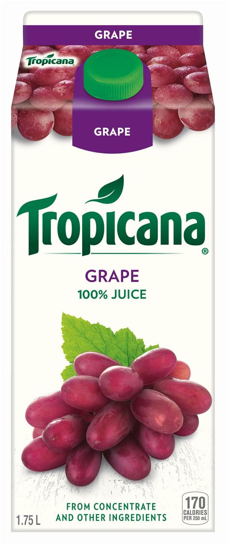 Tropicana® Grape 100 Juice From Concentrate Tropicanaca