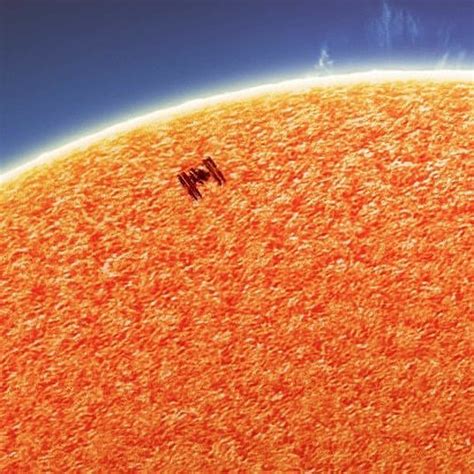 Photographer Captures The International Space Station As It Crosses The Sun And Moon From His
