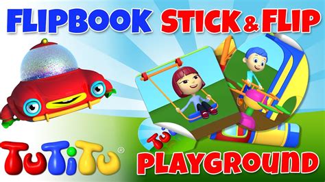 Tutitu Toys Make Your Own Animation Playground Stick And Flip Diy